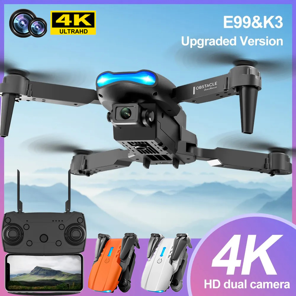 Rc Hobby Wholesale - E99 K3 Pro Drone Mini lipat