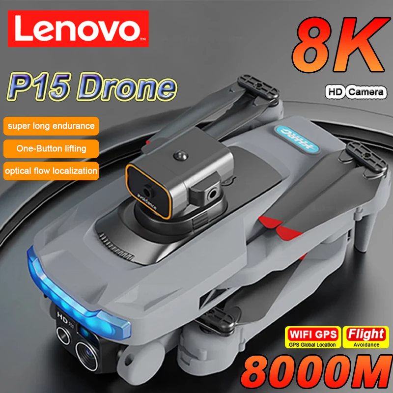 Rc Hobby Wholesale - Lenovo P15 Drone profesional kamera ganda