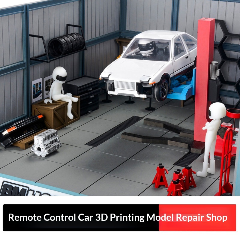Rc Hobby Garage - BM HOBBY 1/24 Skala Mobil RC
