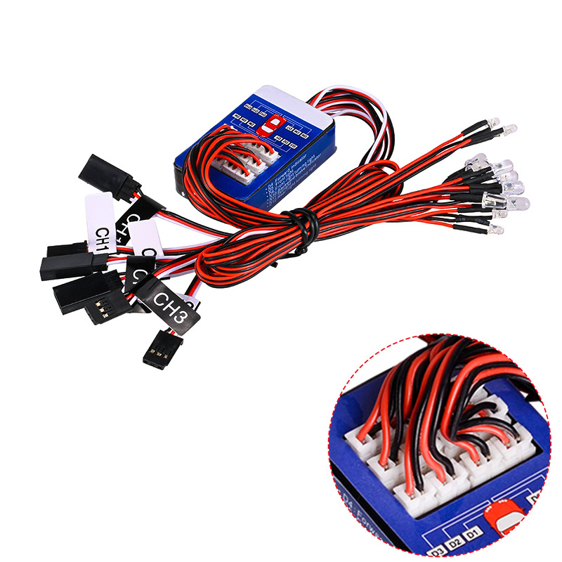 Rc Hobby Nook - Kit Sistem Pencahayaan LED Rc 12