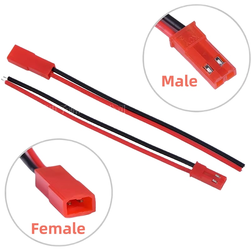 Rc Hobby Wire - 20pcs 10 Pasang Kit Konektor JST