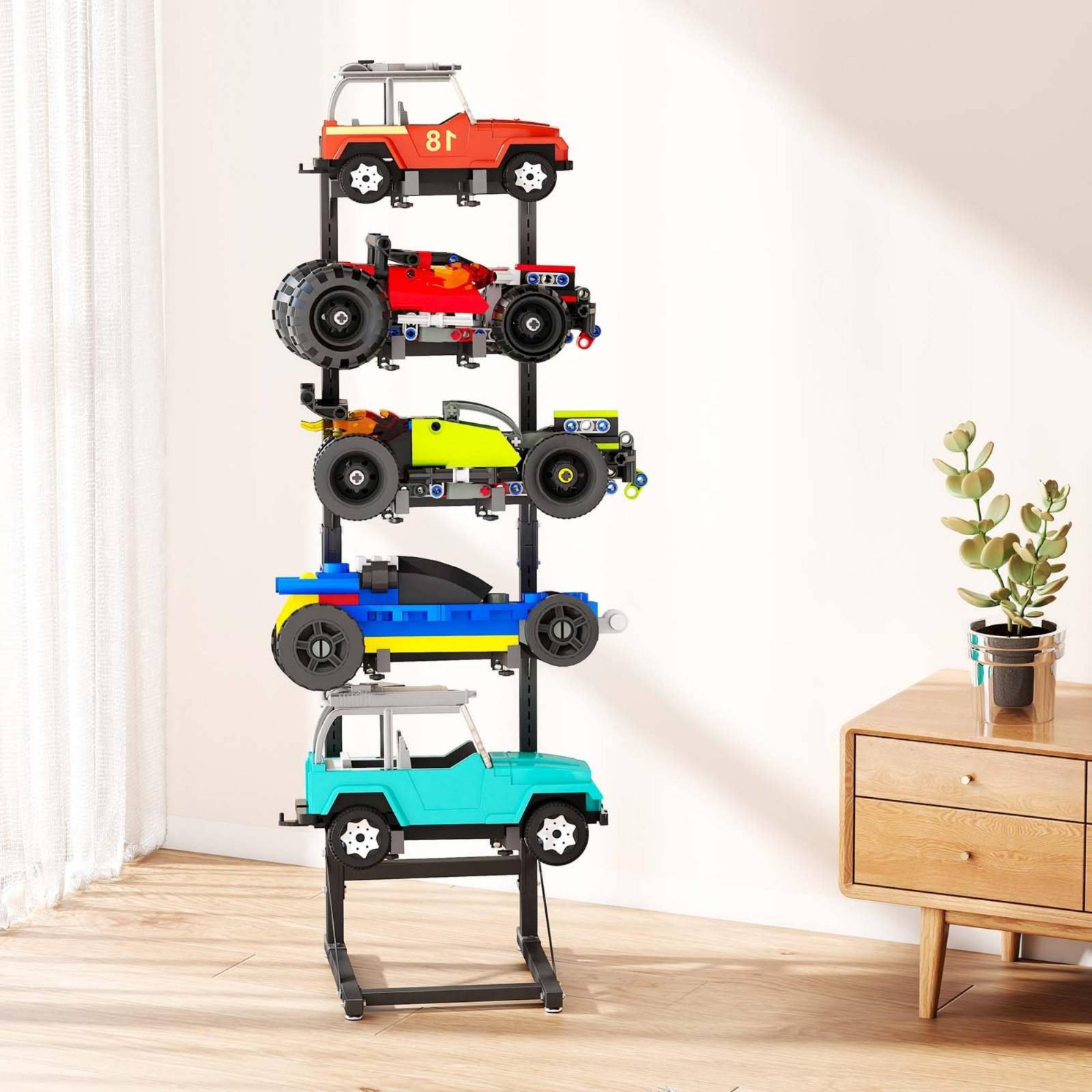 Rc Hobby Garage - Rak Display Mobil RC Hemat Tempat