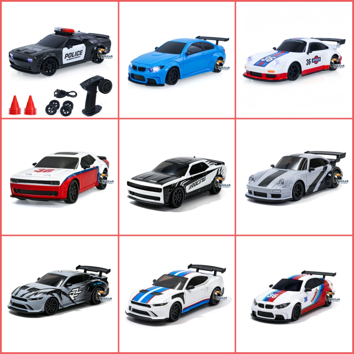 Mobil Drift RC 1/36 Baru 3611  - Rc Hobby Nook ulasan dan harga