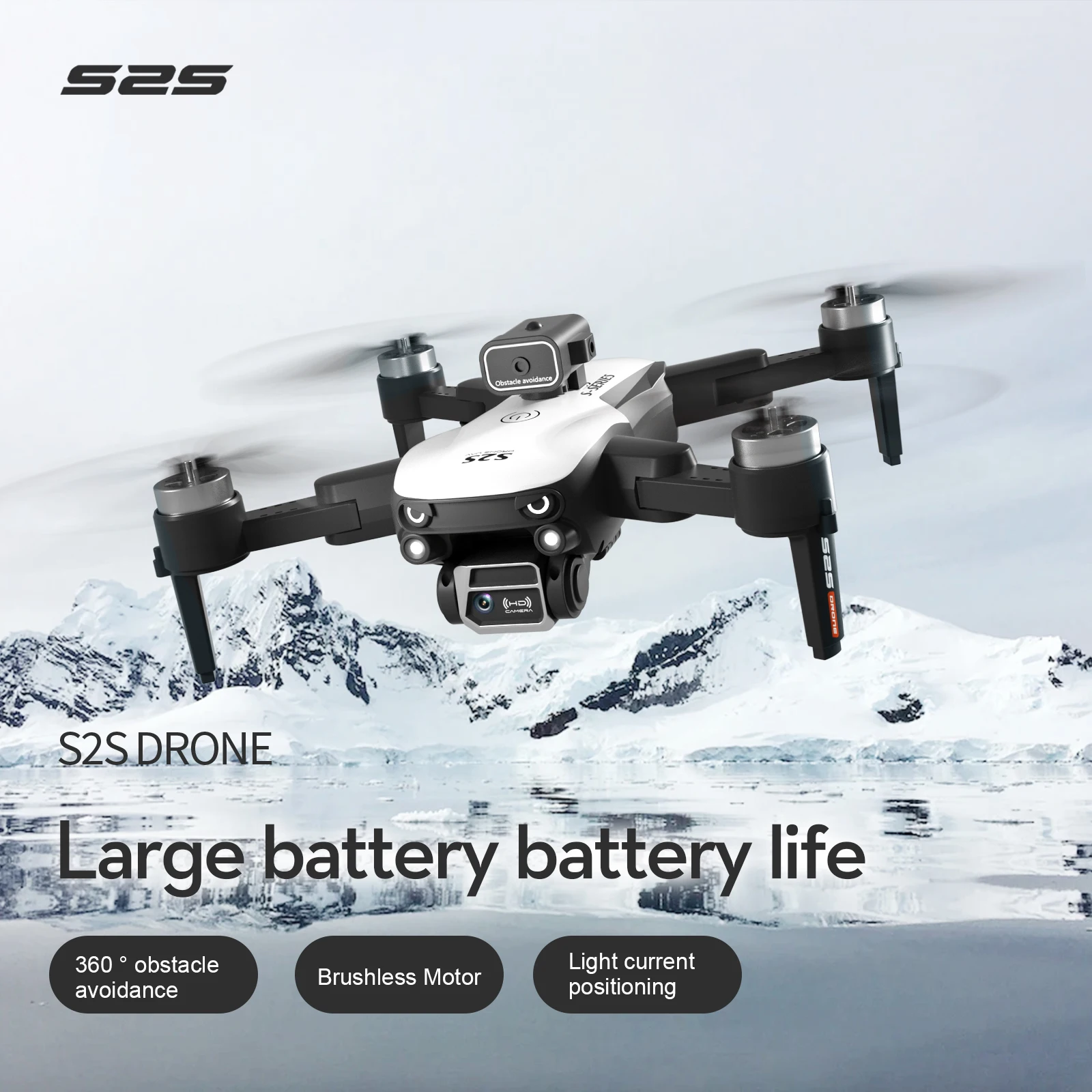 Drone S2S Baru 8K Profesional  - Rc Hobby Wholesale ulasan dan harga