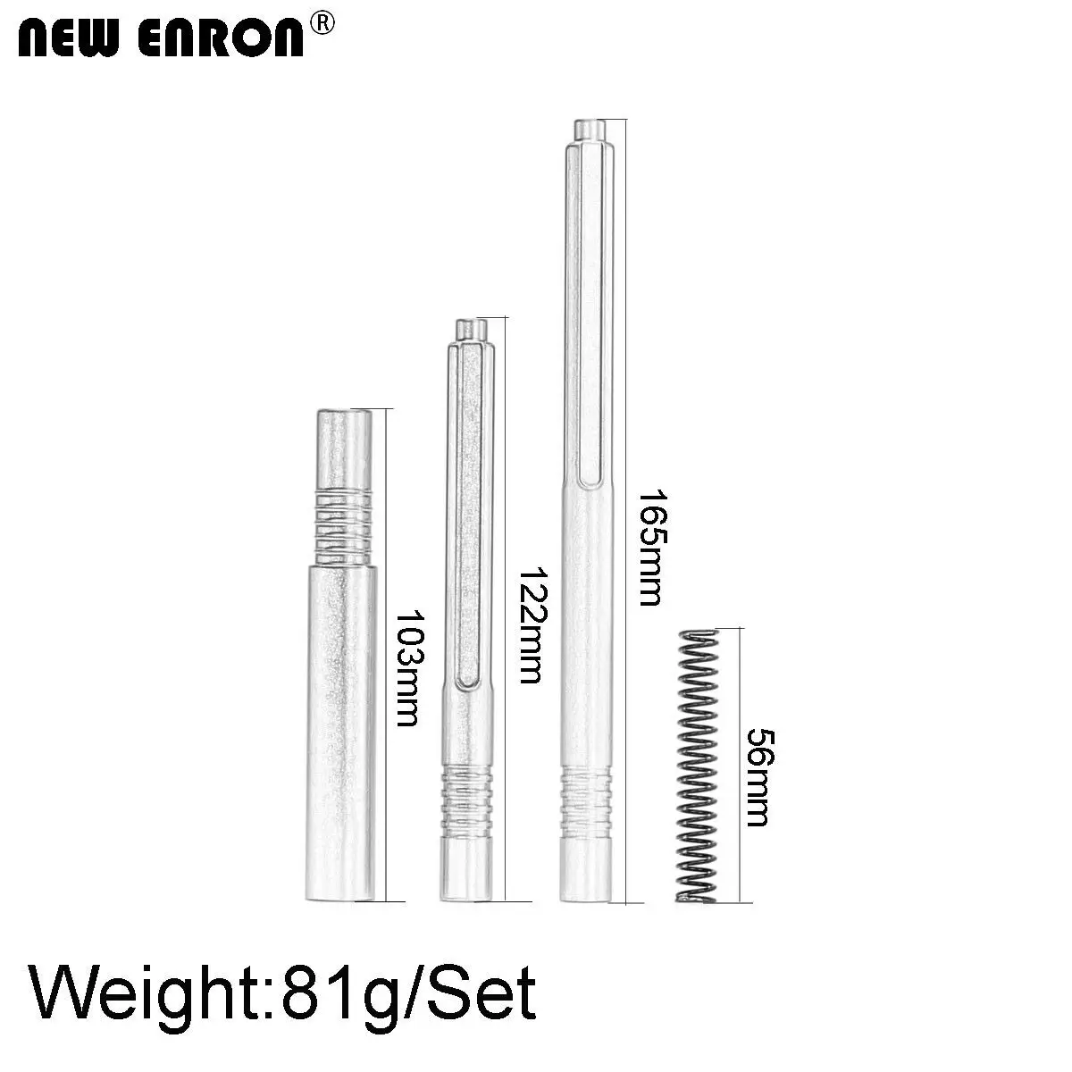 ENRON Aluminium CNC pusat komp - Rc Hobby Center ulasan dan harga