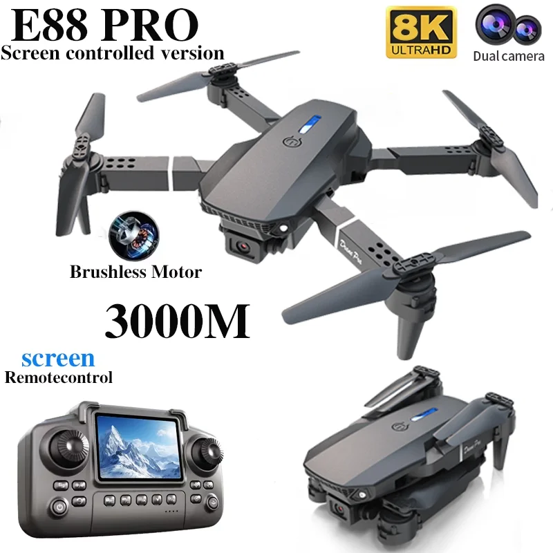 Drone E88 PRO Profesional deng - Rc Hobby Wire ulasan dan harga
