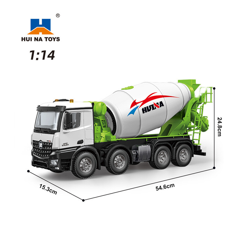 Truk Pengaduk Beton Mainan Hui - Rc Excavator Hydraulic ulasan dan harga