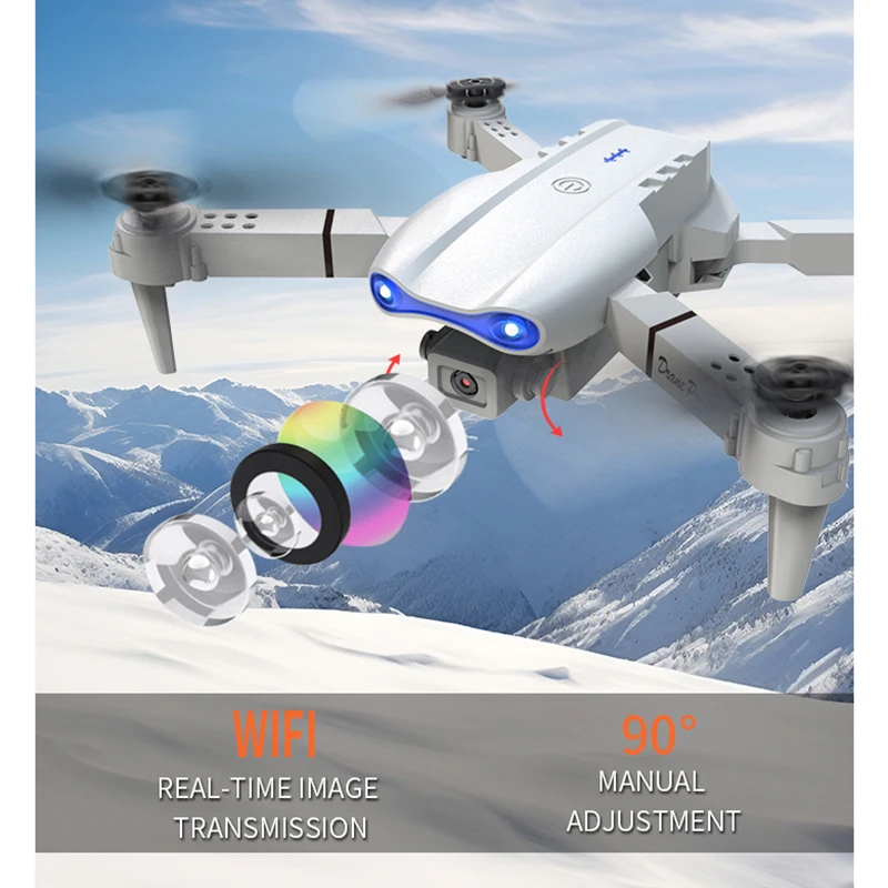 Helikopter Lipat E99Pro RC 4K  - Rc Hobby Wholesale ulasan dan harga