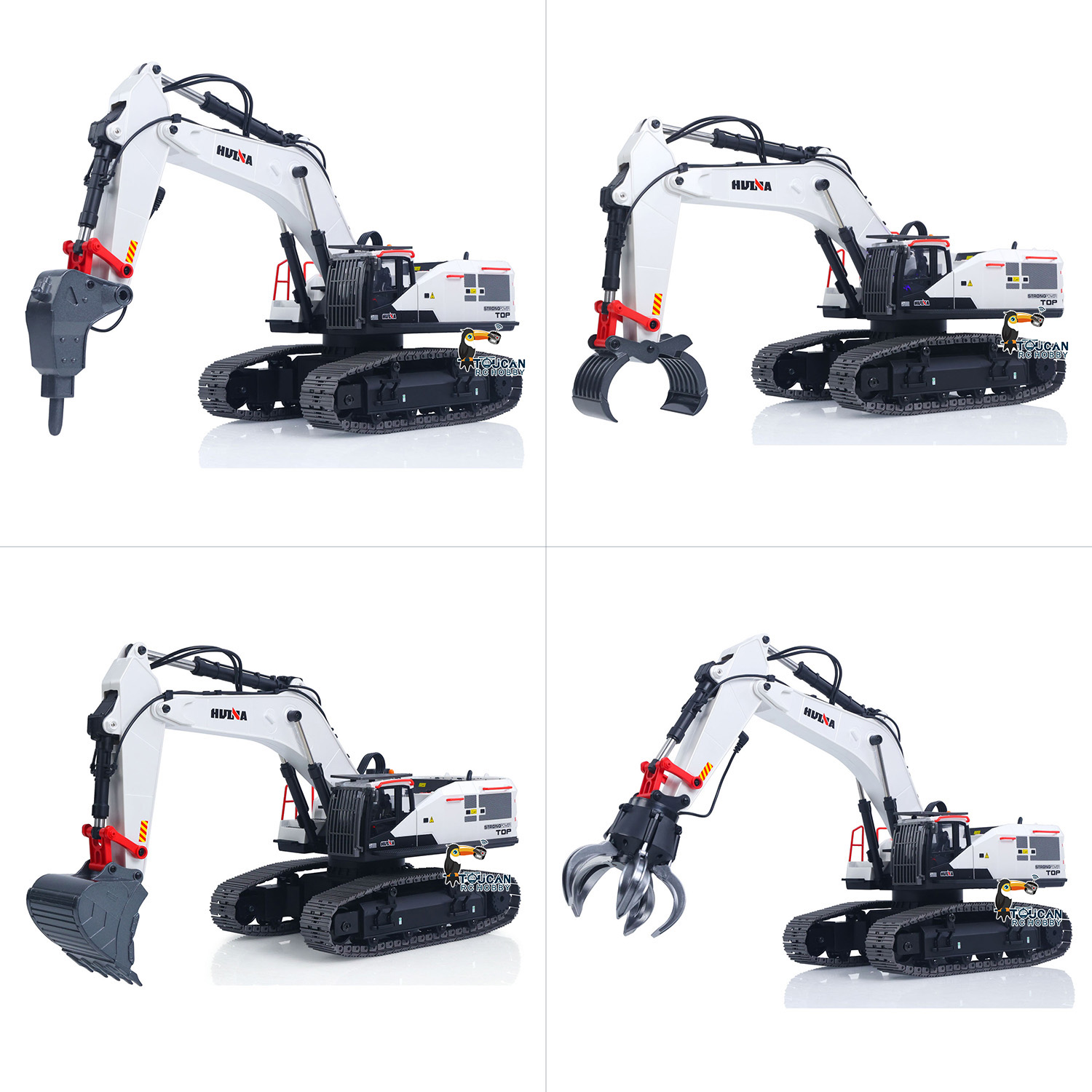 RC Excavator 1/14 HUINA Truk L - Rc Excavator Hydraulic ulasan dan harga