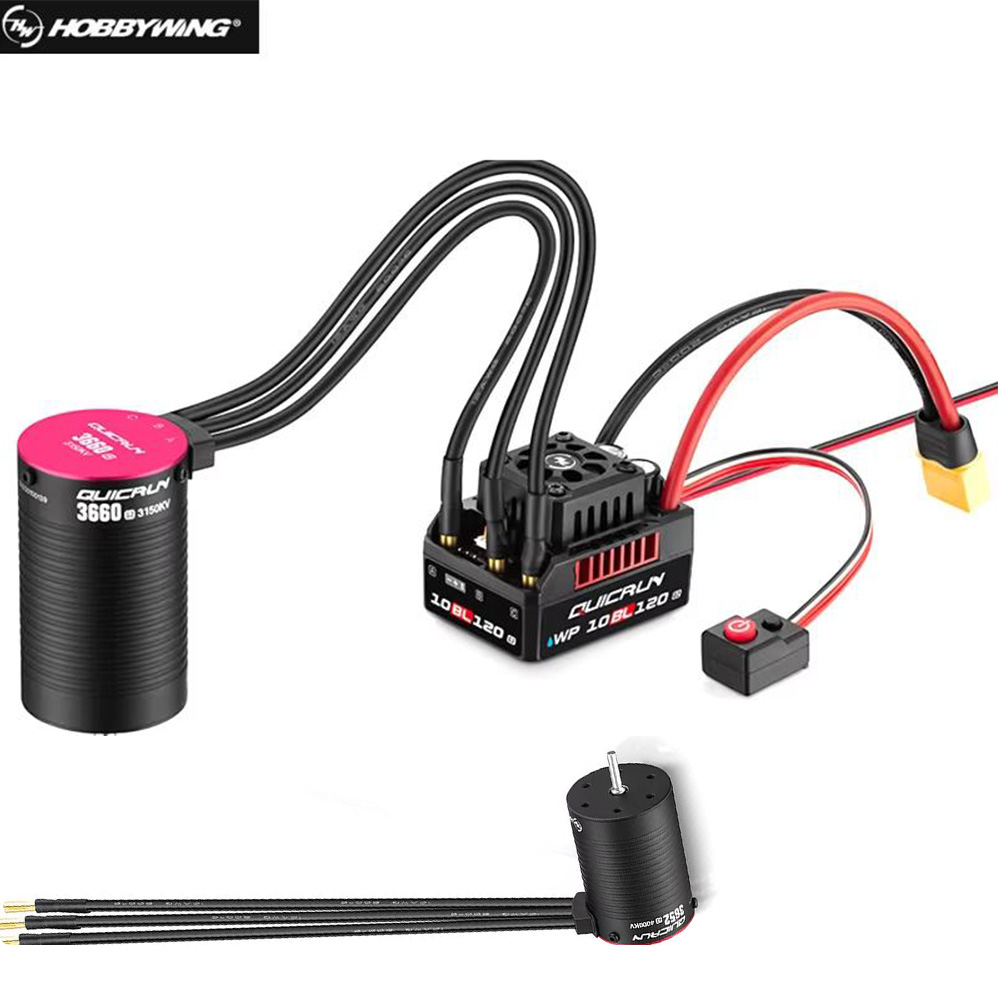 HobbyWing QuicRun WP 10BL120 G - Brushless Motor 3650 ulasan dan harga