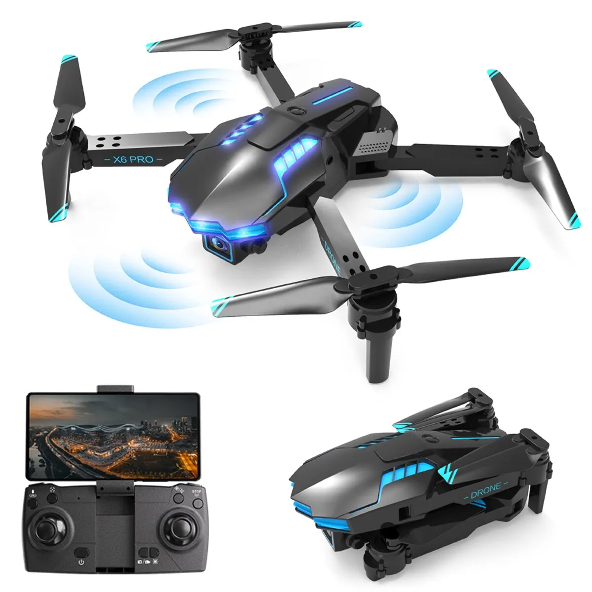KBDFA X6 PRO Drone remote cont - Rc Hobby Wholesale ulasan dan harga