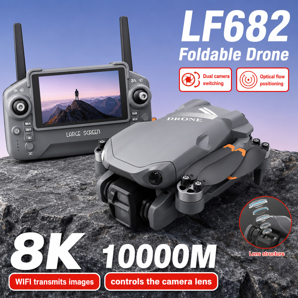 Foto Udara Drone LF682 8K HD K - Rc Hobby Wire ulasan dan harga