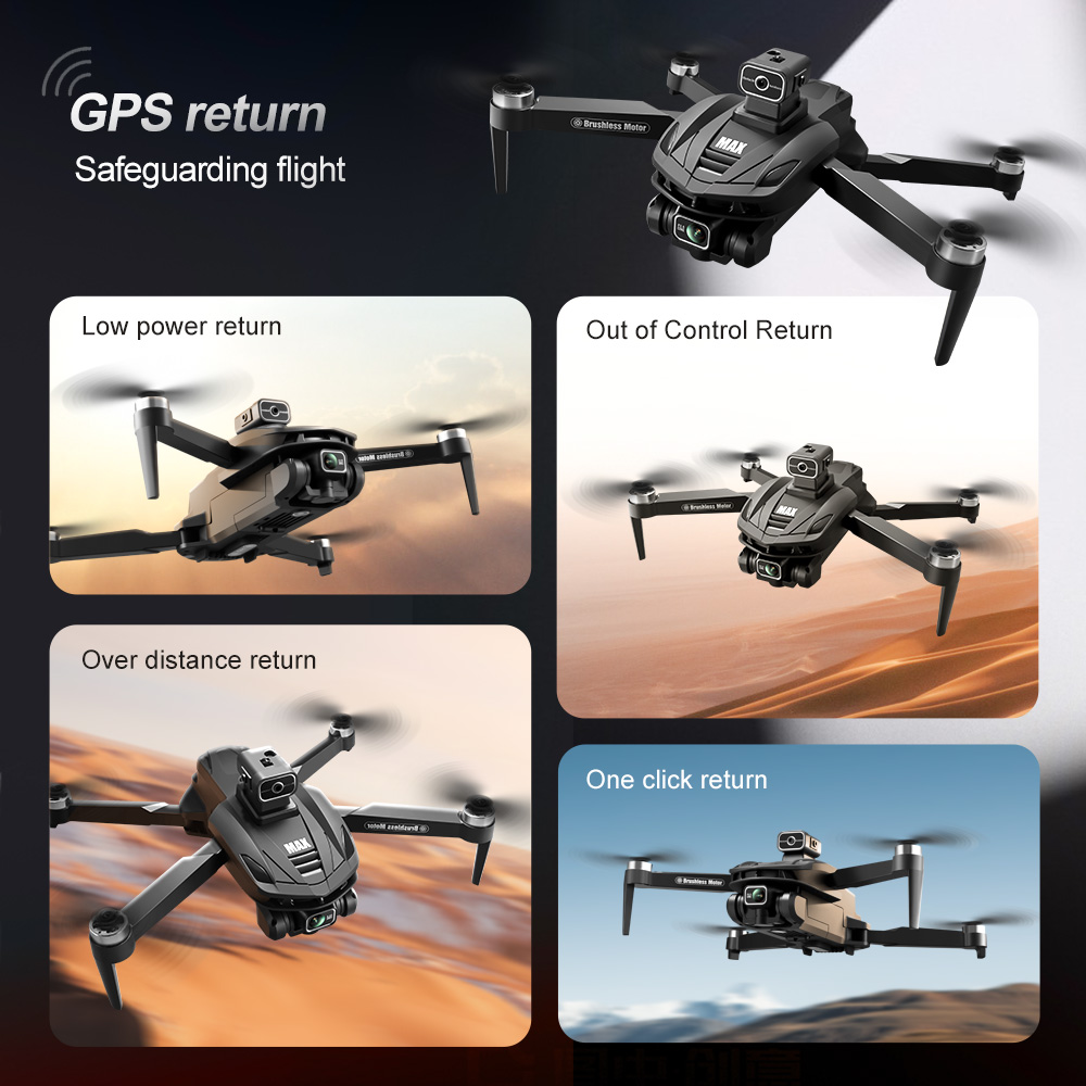 V168 PRO Max GPS Drone 8K Prof - Rc Hobby Wire ulasan dan harga