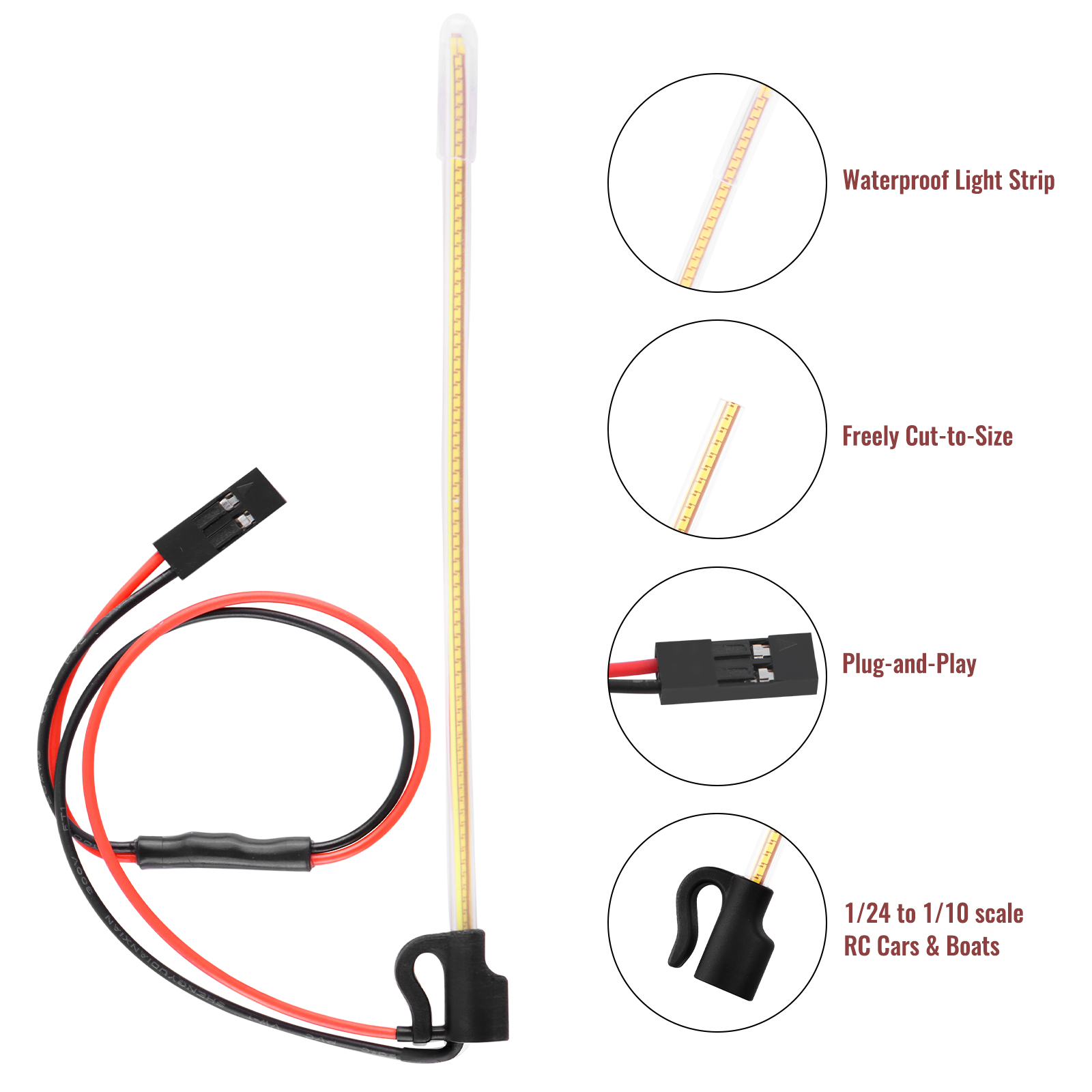 ModRax 2PCS Lampu Antena LED R - Rc Hobby Nook ulasan dan harga