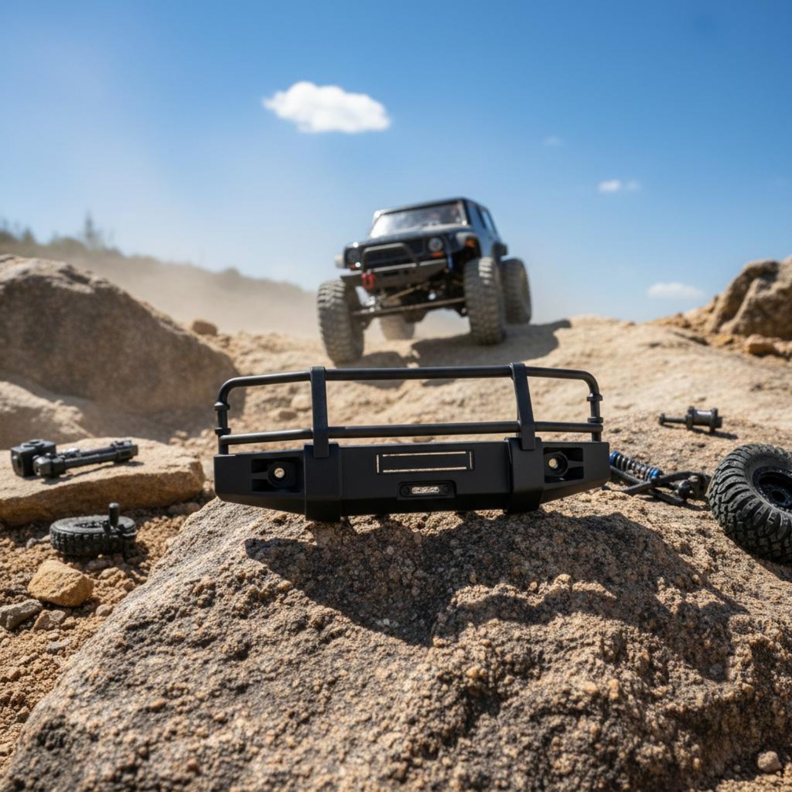 RC Crawler Front Bumper Shock  - Rc Hobby Motors ulasan dan harga