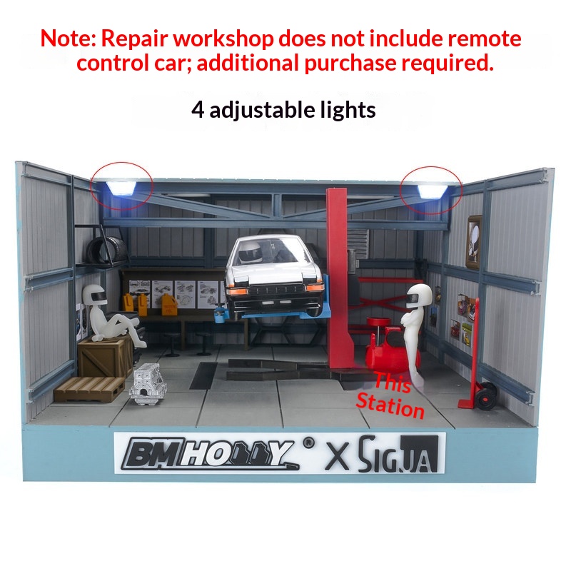 BM HOBBY 1/24 Skala Mobil RC S - Rc Hobby Garage ulasan dan harga