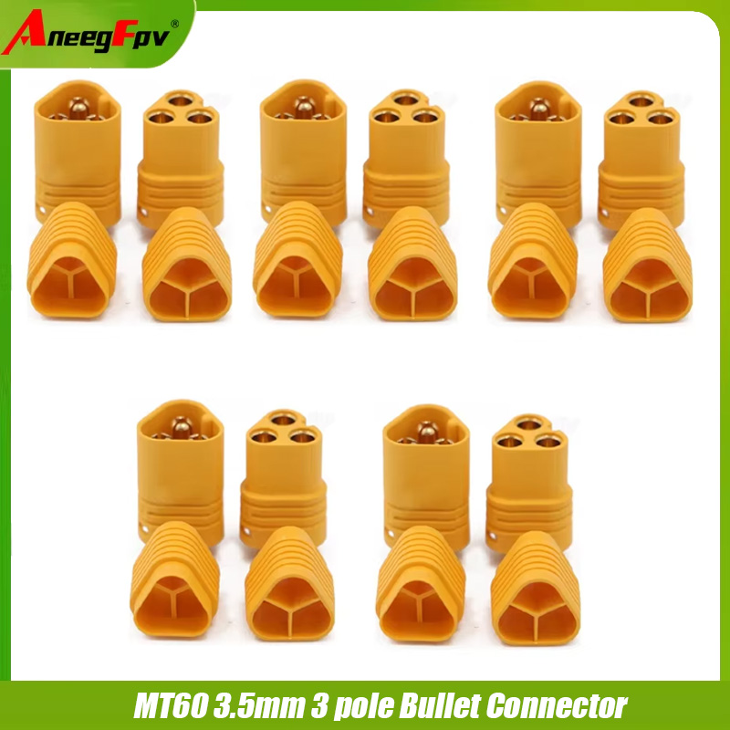 2/5 Pasang AMASS MT60 3.5Mm 3  - Rc Hobby Wholesale ulasan dan harga