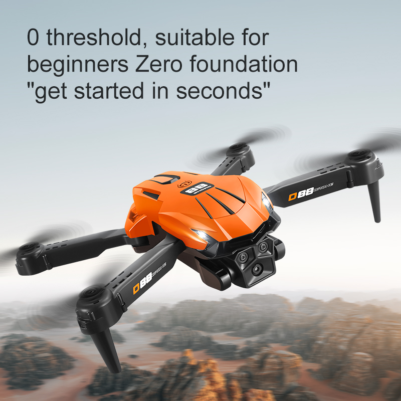 Drone D88 Baru 8K Optical Flow - Rc Hobby Wholesale ulasan dan harga