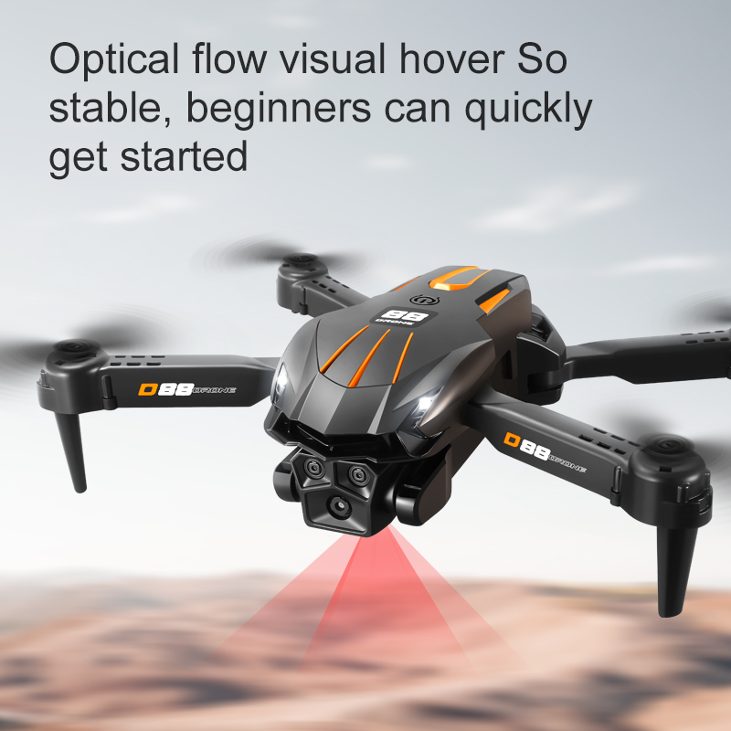 Drone D88 Baru 8K Optical Flow - Rc Hobby Wholesale ulasan dan harga