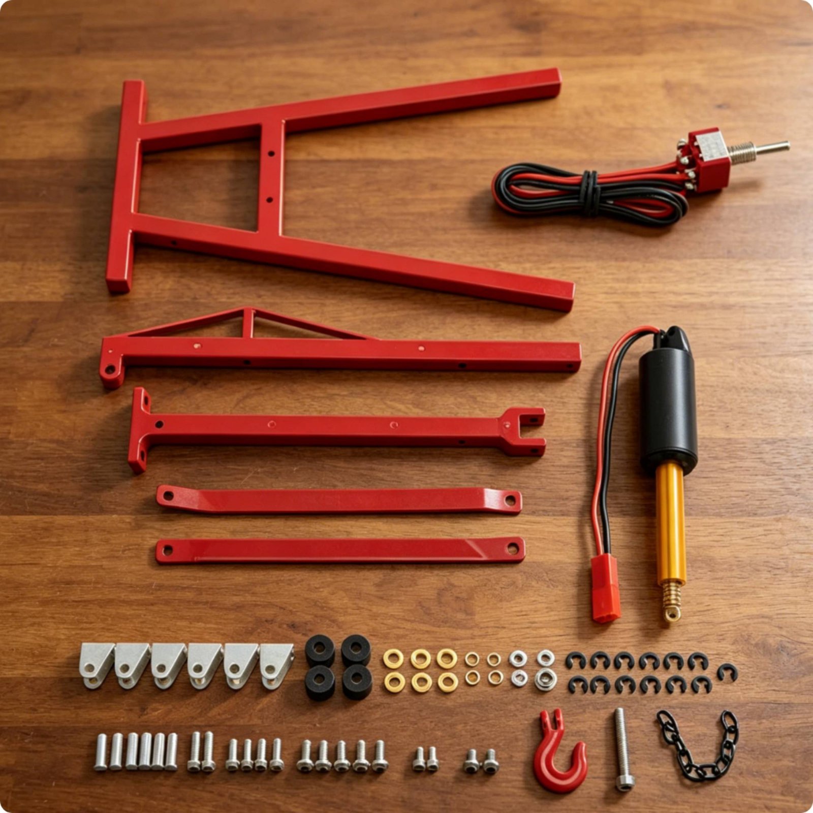 Set Garasi Skala 1/10, Perleng - Rc Hobby Garage ulasan dan harga