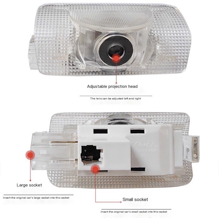 2 buah lampu proyektor LED pin - Rc Hobby Nook ulasan dan harga