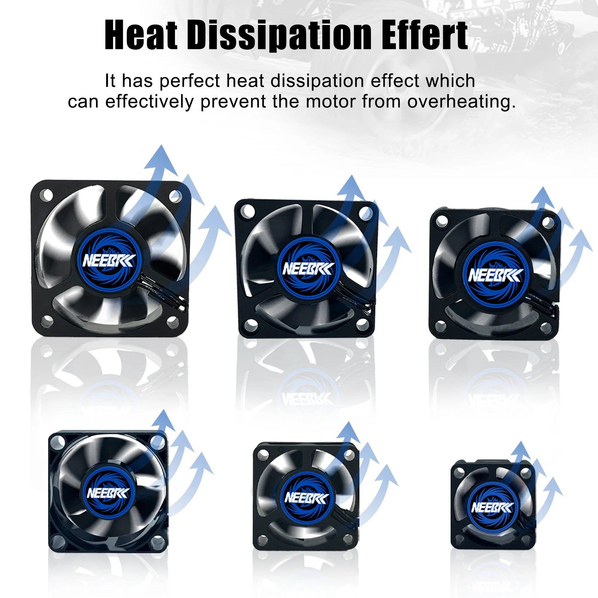 NEEBRC kipas pendingin, Heatsi - Brushless Motor 3650 ulasan dan harga