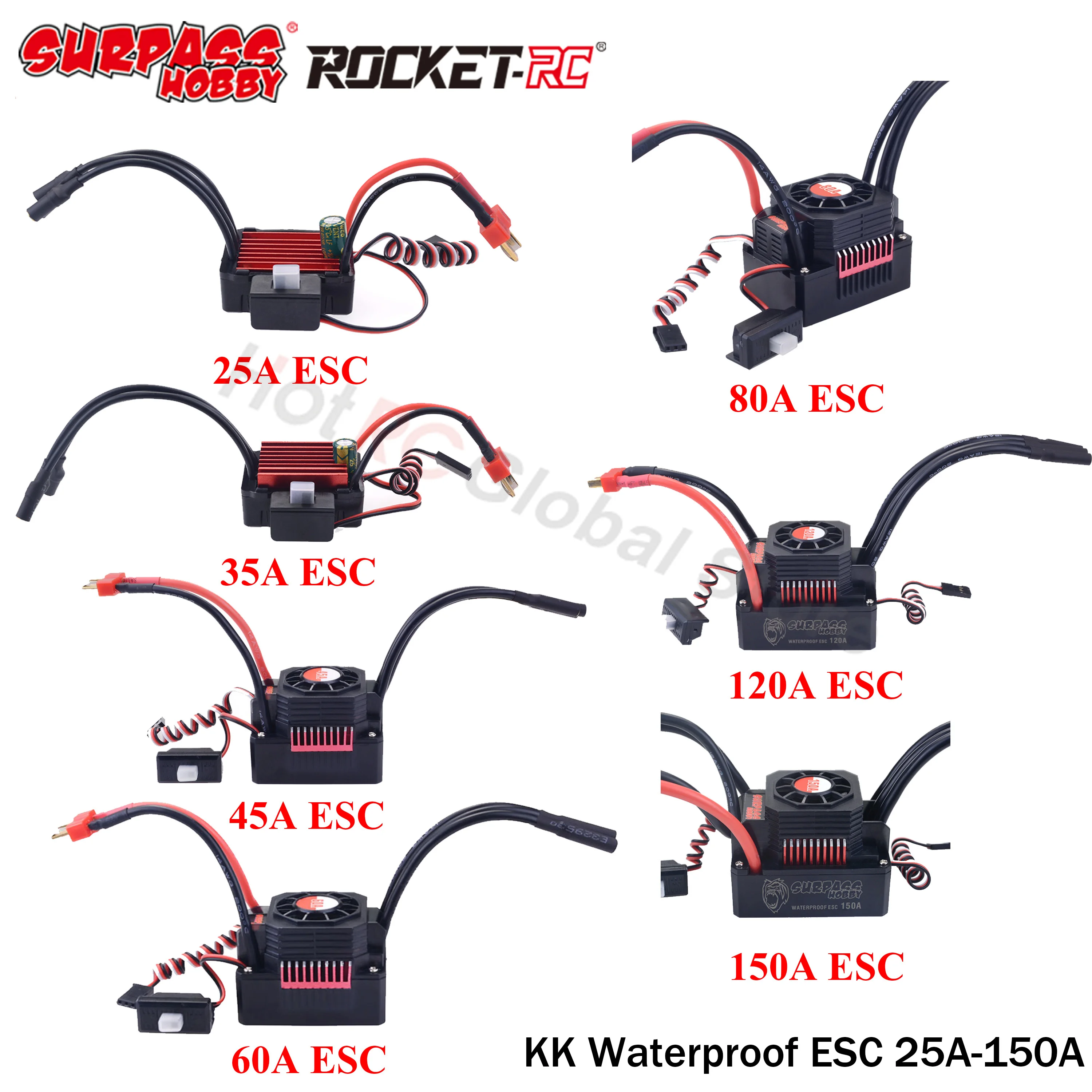 SURPASS HOBBY KK 25A 35A 45A 6 - Rc Hobby Motors ulasan dan harga