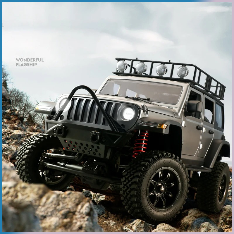 Mobil RC Crawler 4x4 MN128 2.4 - Rc Hobby Nook ulasan dan harga