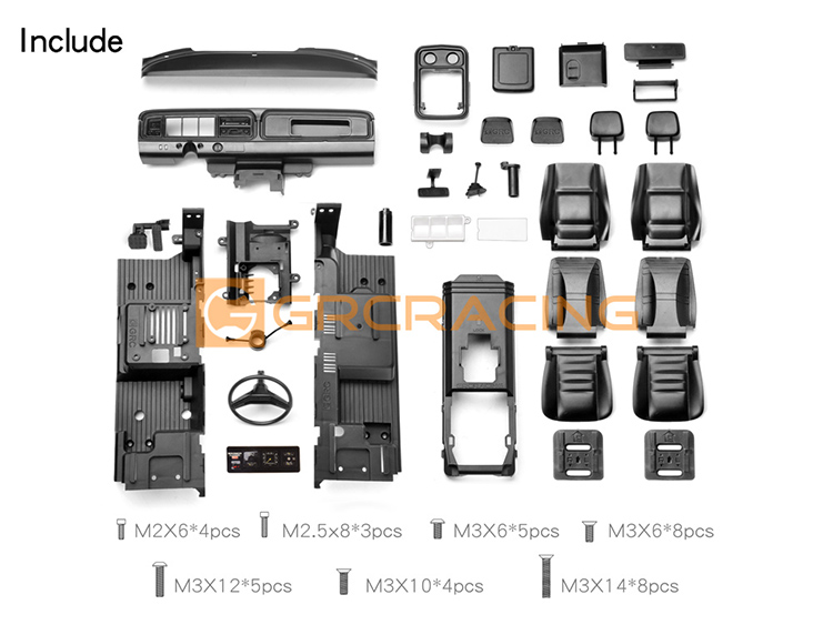 Kit Kursi Taksi Cangkang Bodi  - Rc Hobby Center ulasan dan harga